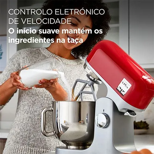 Robot de Cozinha Kenwood kMix KMX750RD para Chefs Amadores
