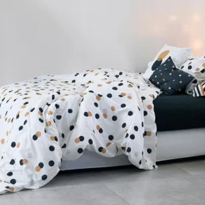 Capa de Edredão 140x200 cm (Cama 80) Golden dots Happyfriday