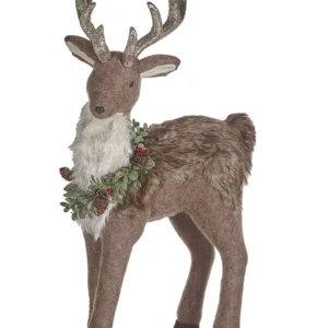 Decorative Figurine Reindeer 70 cm Café TAPIO