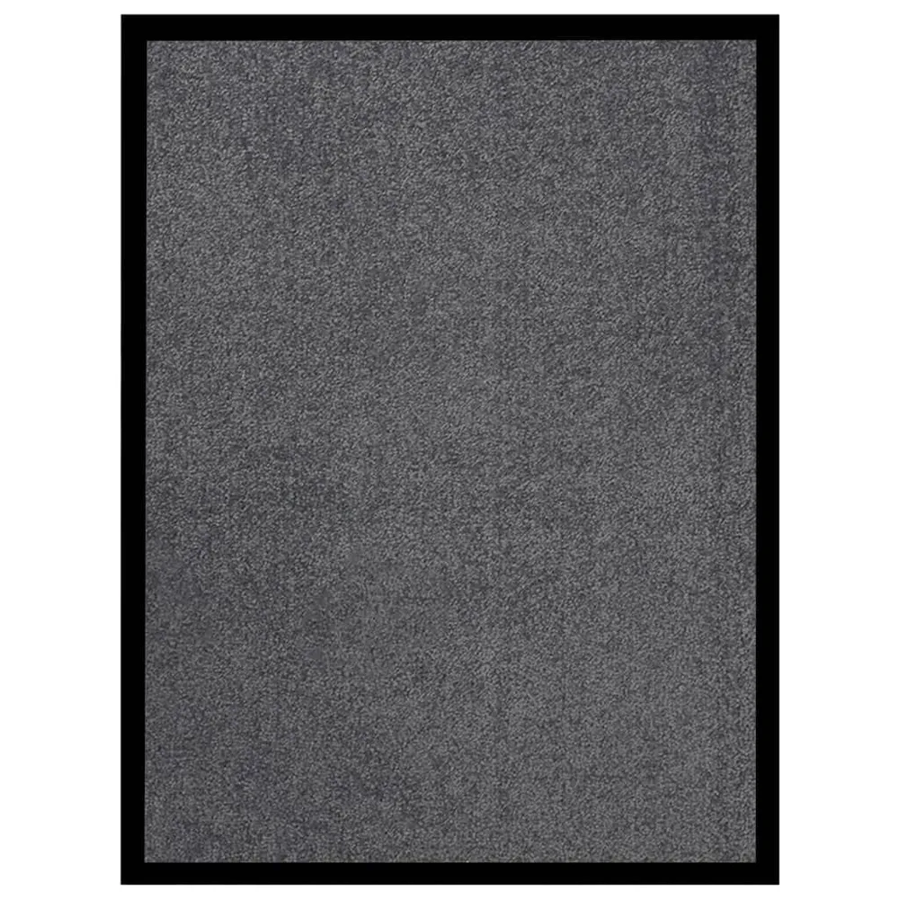 Premium Antiderrapante Tapete de porta 40x60 cm antracite