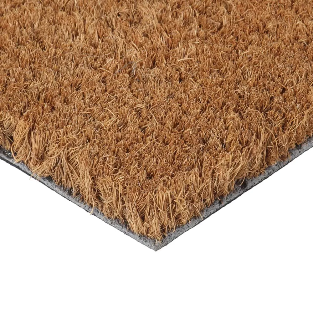 Tapete de porta 45x75 cm fibra de coco tufada puro