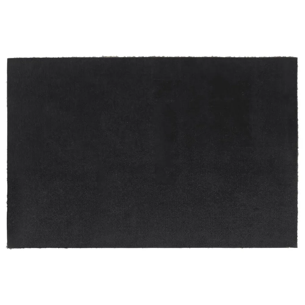 Tapete de porta 40x60 cm fibra de coco tufada natural vidaXL