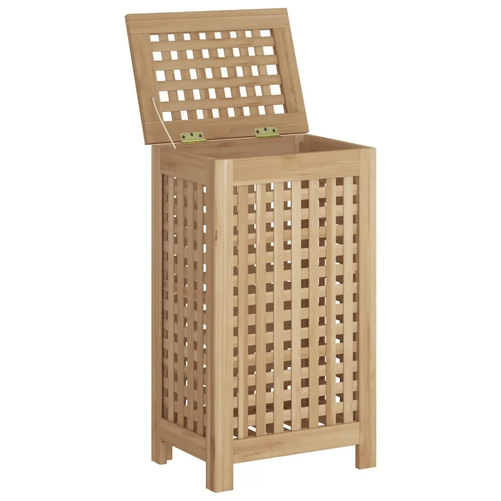 Organizador Profissional Cesto de roupa 35x25x60 cm madeira de teca maciç