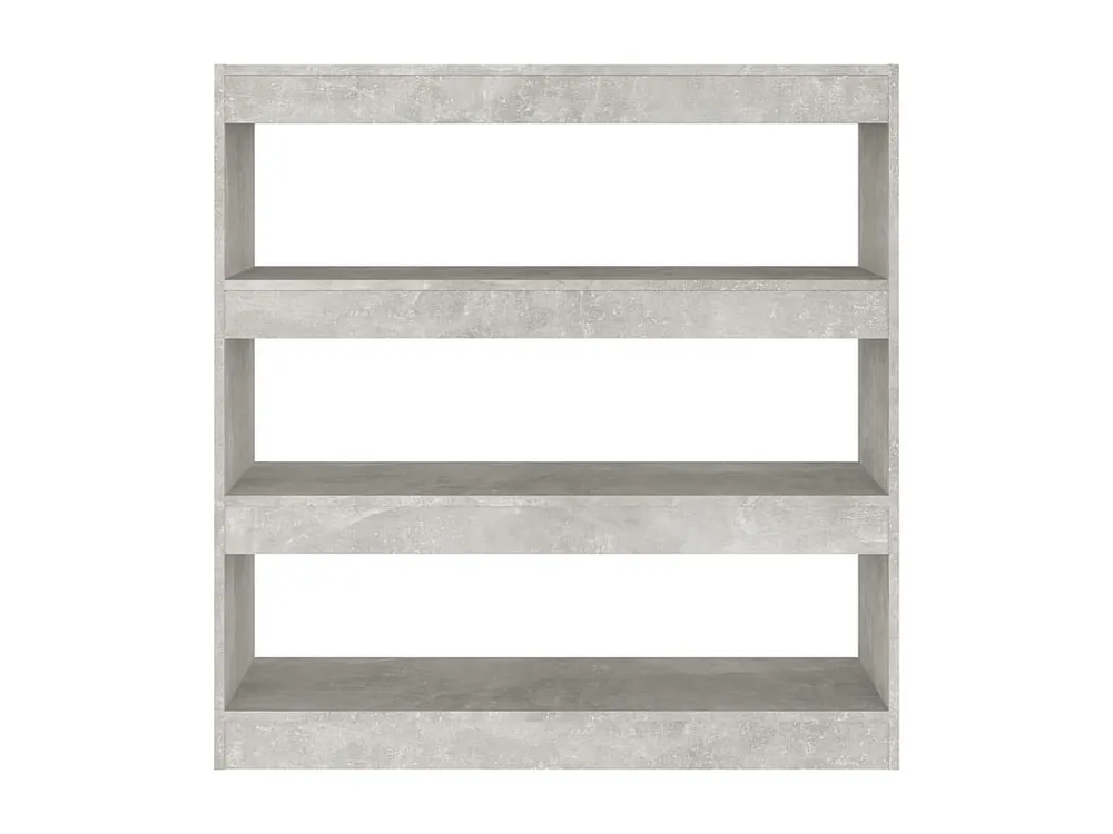 Caixa Decorativa de Estante/divisória 100x30x103 cm cor cinzento cimento