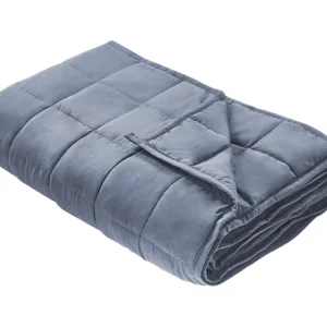 Cobertor pesado 7 kg azul 120 x 180 cm NEREID Beliani
