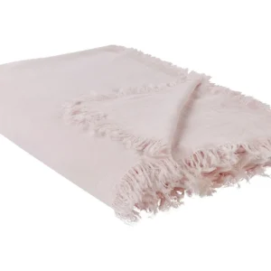 Cobertor de Microfibra Colcha HALPOLA Algodão 200 x 220 cm Rosa