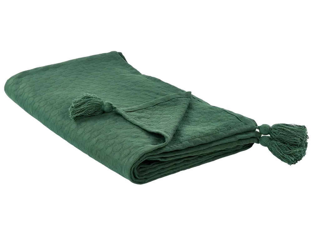 Jogo Completo Colcha LINDULA Algodão 200 x 220 cm Verde
