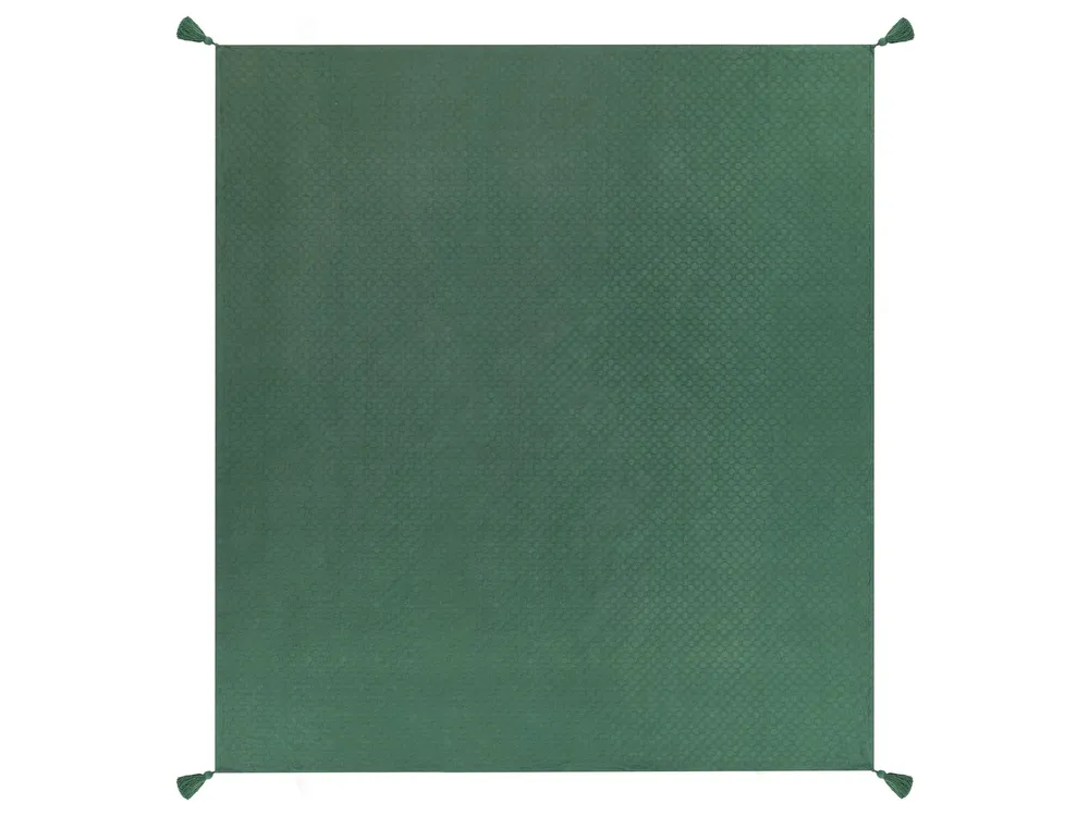Jogo Completo Colcha LINDULA Algodão 200 x 220 cm Verde