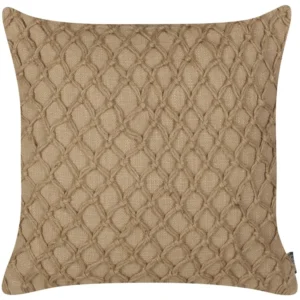 100% algodão Cushion 45 x 45 cm Beige COLLOMIA