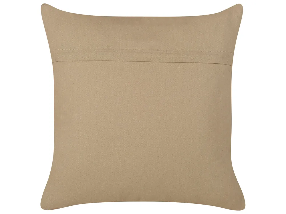 100% algodão Cushion 45 x 45 cm Beige COLLOMIA