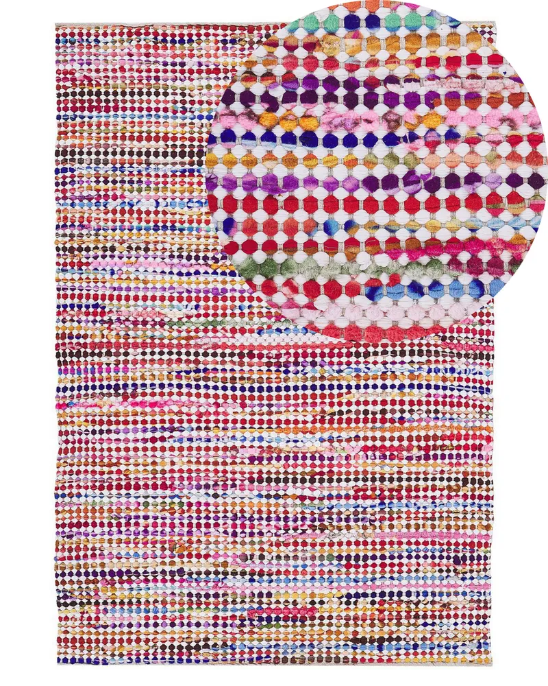 Area Rug 140 x 200 cm Multicolour BELEN
