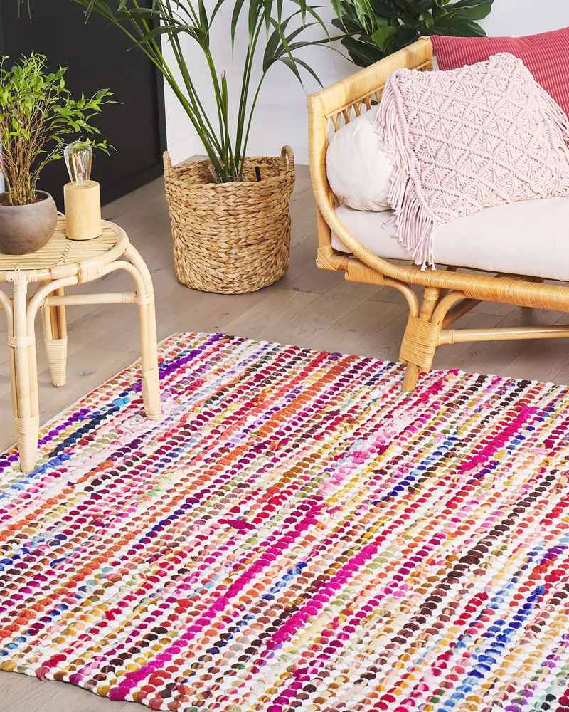 Area Rug 140 x 200 cm Multicolour BELEN