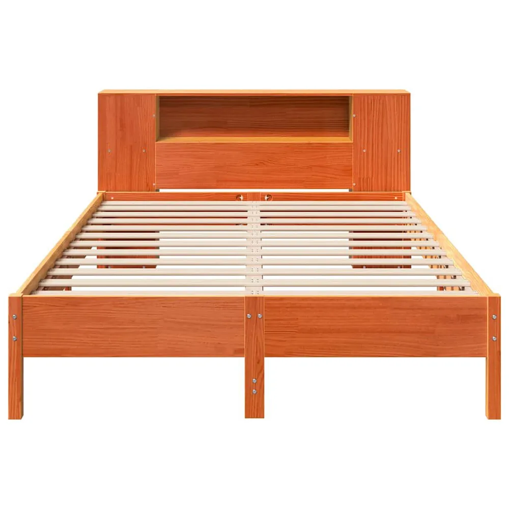 Certificado Anti-Alérgico Cama com estante sem colchão 135x190 cm pinho maciço