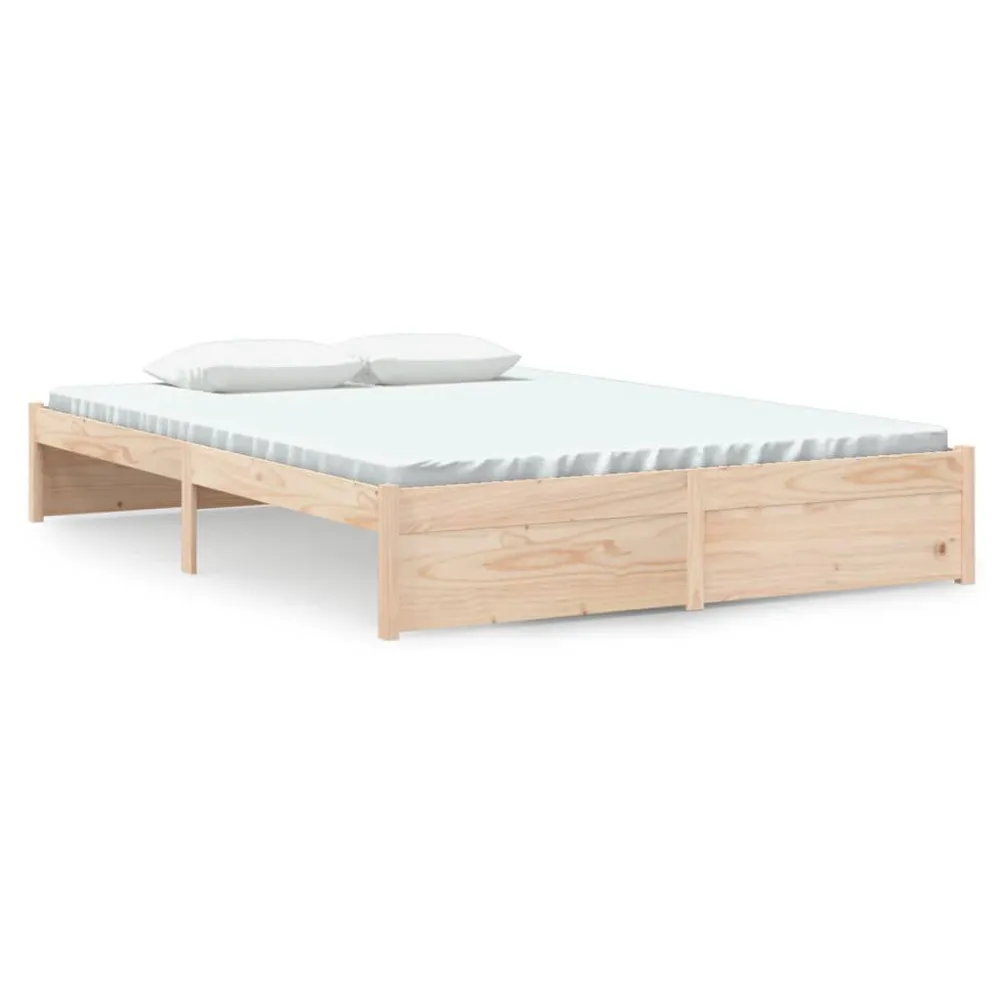 Certificado Anti-Alérgico Estrutura de cama sem colchão 140x200 cm madeira maciç