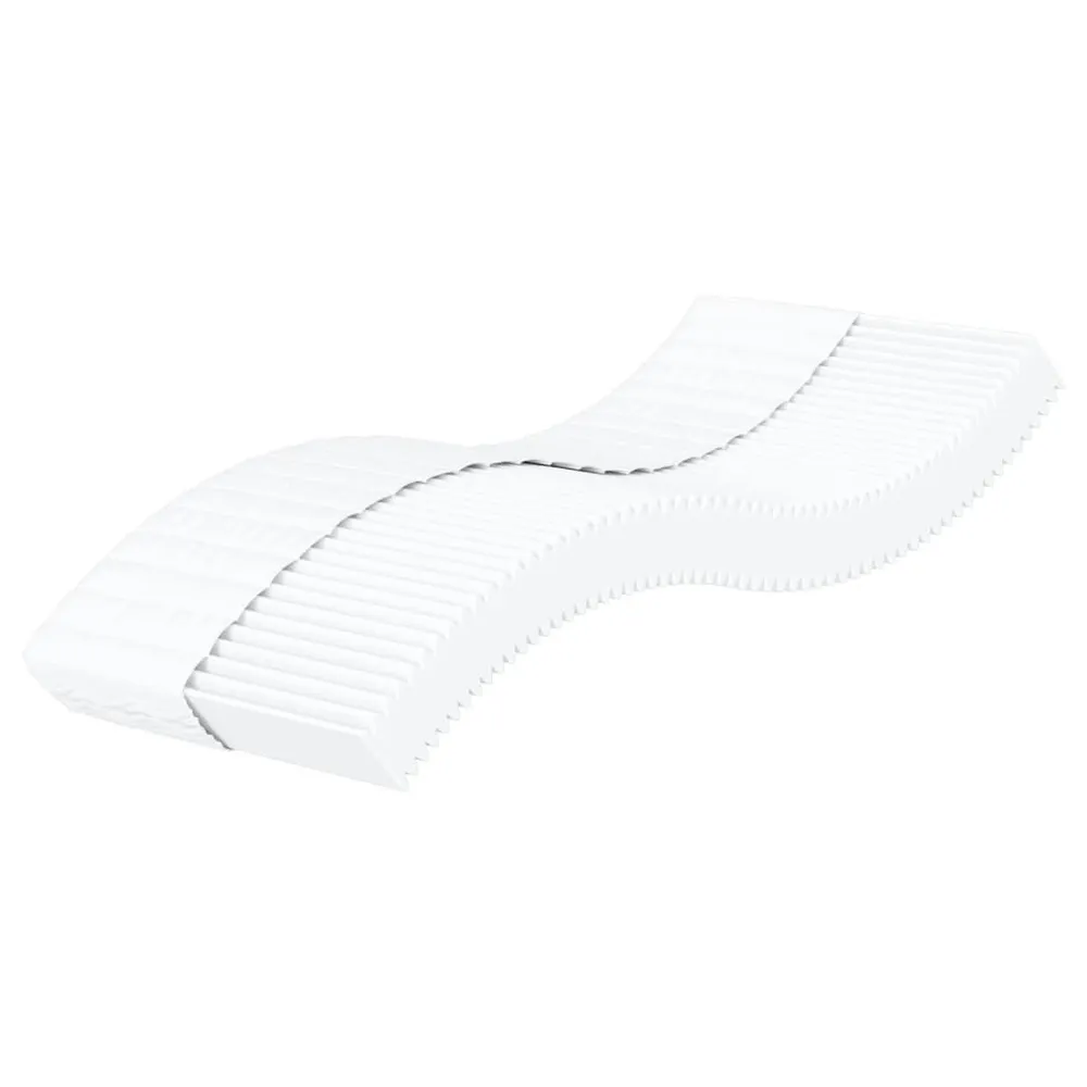 Colchão de espuma 100x220 cm dureza H2 H3 branco com Bomba Integrada