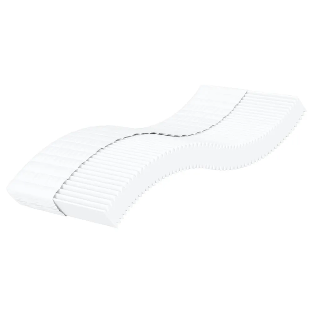 Colchão de espuma 90x190 cm dureza H2 H3 branco Tamanho Queen Size