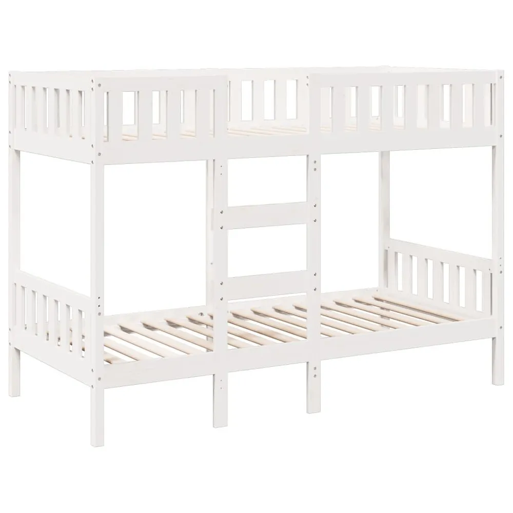 Colchão Inflável Beliche 90x200 cm madeira de pinho maciç branco