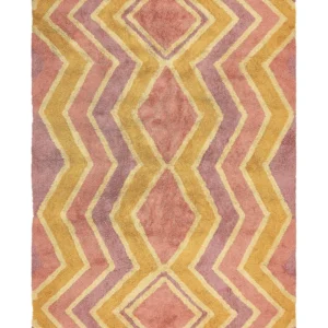 Cotton Area Rug 140 x 200 cm Multicolour CANAKKALE