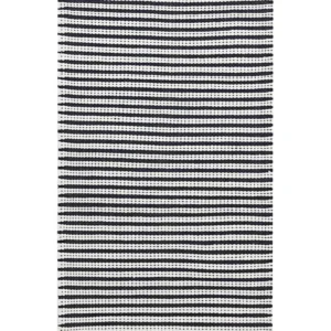 Cotton Area Rug 80 x 150 cm White and Blue SOFULU