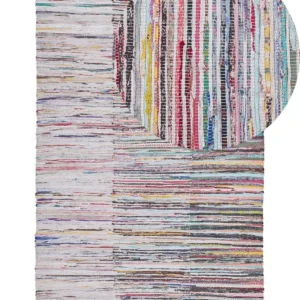 Cotton Area Rug 160 x 230 cm Multicolour MERSIN