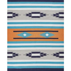 Cotton Kilim Area Rug 140 x 200 cm Multicolour NORATUS