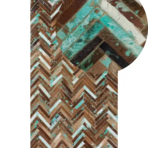 Cowhide Area Rug 80 x 150 cm Multicolour AMASYA