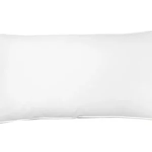 Duck Feathers and Down Bed High Profile Pillow 40 x 80 cm FELDBERG