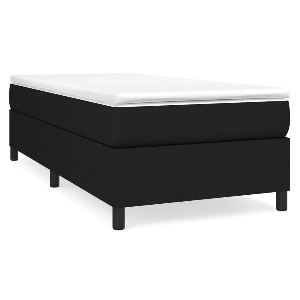 Estrutura de cama sem colchão 90x200 cm tecido preto com Bomba Elétrica Inclusa