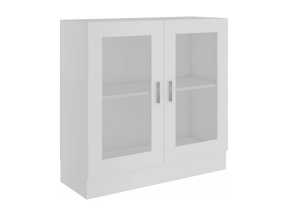 Premium Impermeável Armário vitrine 82,5x30,5x80 cm contraplacado branco