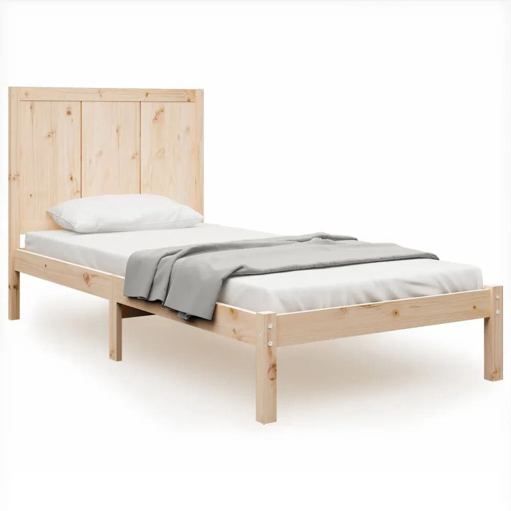 Premium Impermeável Cama sem colchão 90x190 cm madeira de pinho maciç