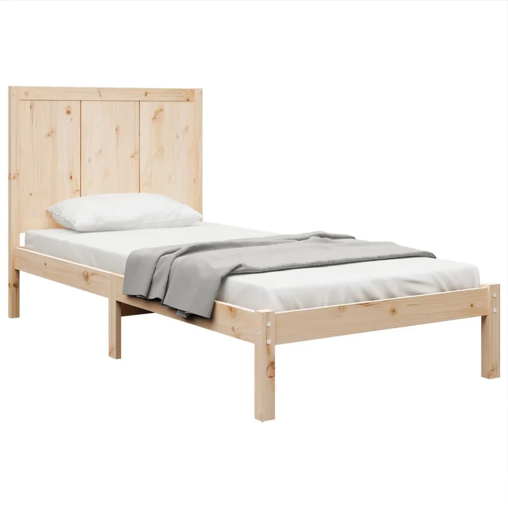 Premium Impermeável Cama sem colchão 90x190 cm madeira de pinho maciç