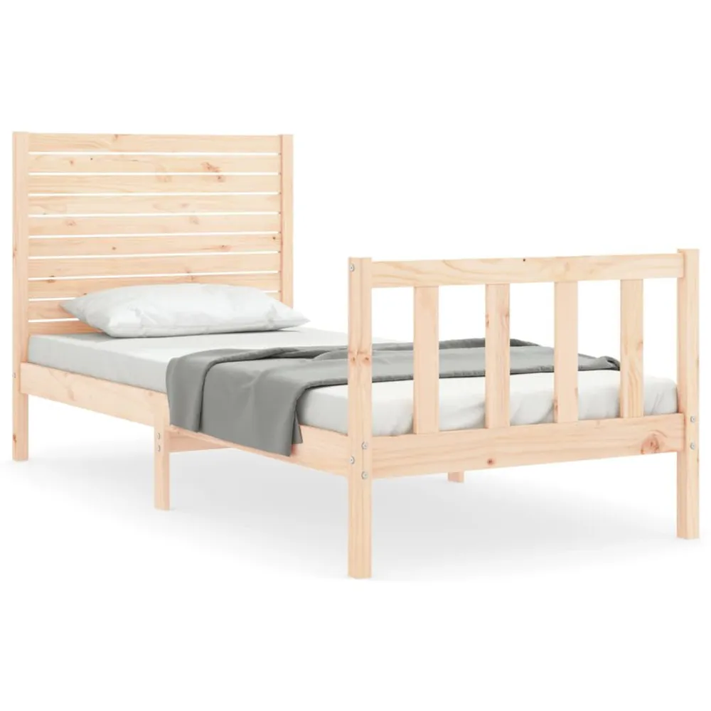 Premium Impermeável Cama sem colchão 90x200 cm madeira de pinho maciç