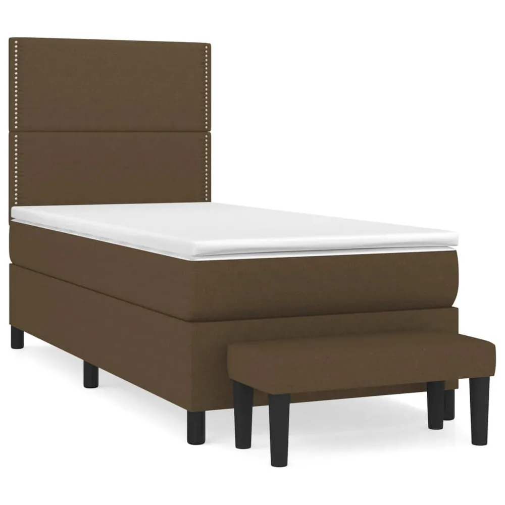 Saco de Dormir Inflável Cama com molasemcolchão 80x200 cm tecido castanho-escuro