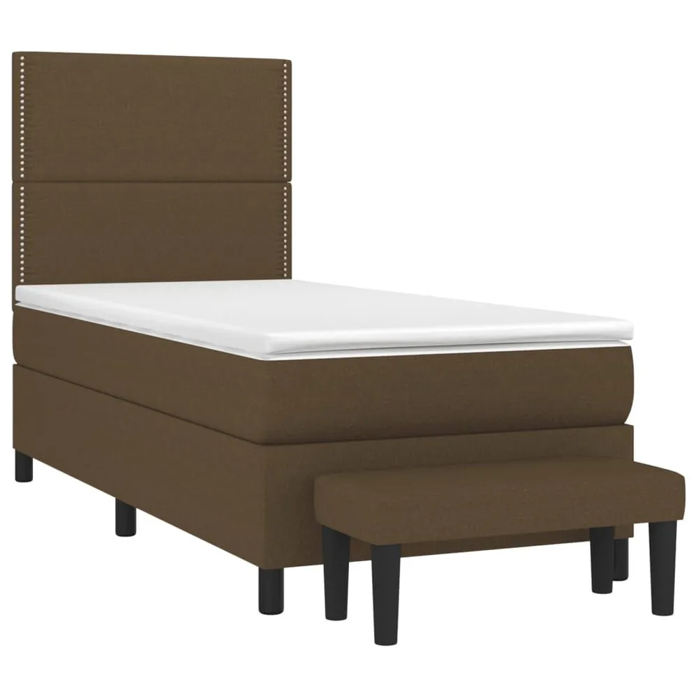 Saco de Dormir Inflável Cama com molasemcolchão 80x200 cm tecido castanho-escuro