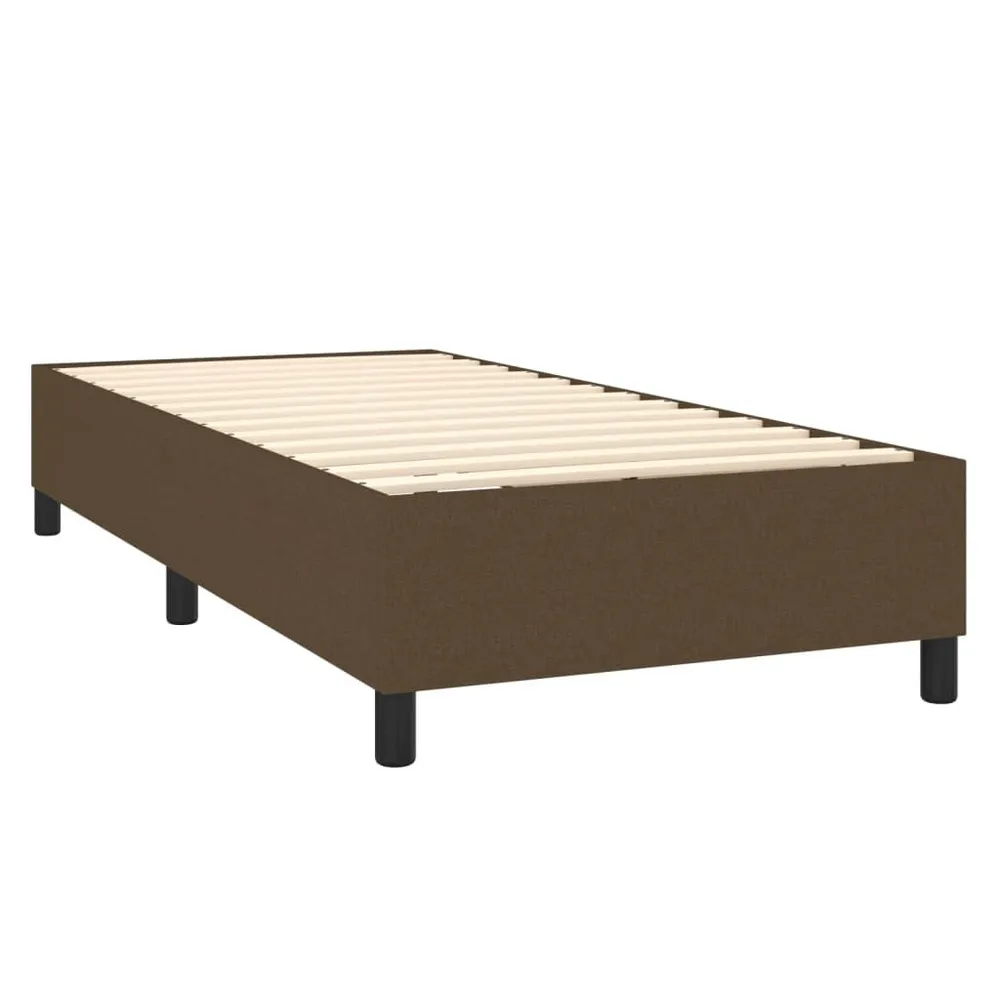 Saco de Dormir Inflável Cama com molasemcolchão 80x200 cm tecido castanho-escuro