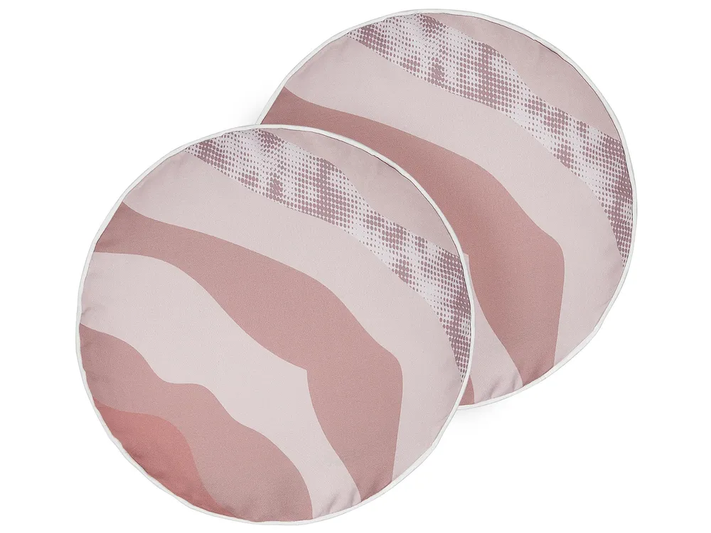 Set 2 Outdoor Cushions CAMPEI Chiclete (Com Capa Removível)