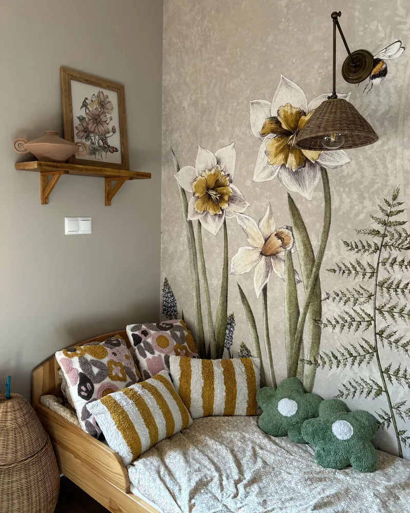 Set 2 Tufted Em algodão Cushions Striped 30 x 50 cm White and Yellow HELIANTHUS