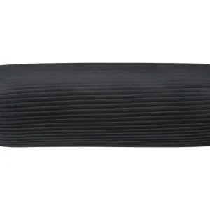 Velvet Cushion 22 x 60 cm Black JONQUIL