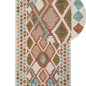 Wool Area Rug 80 x 150 cm Multicolour ERMENEK