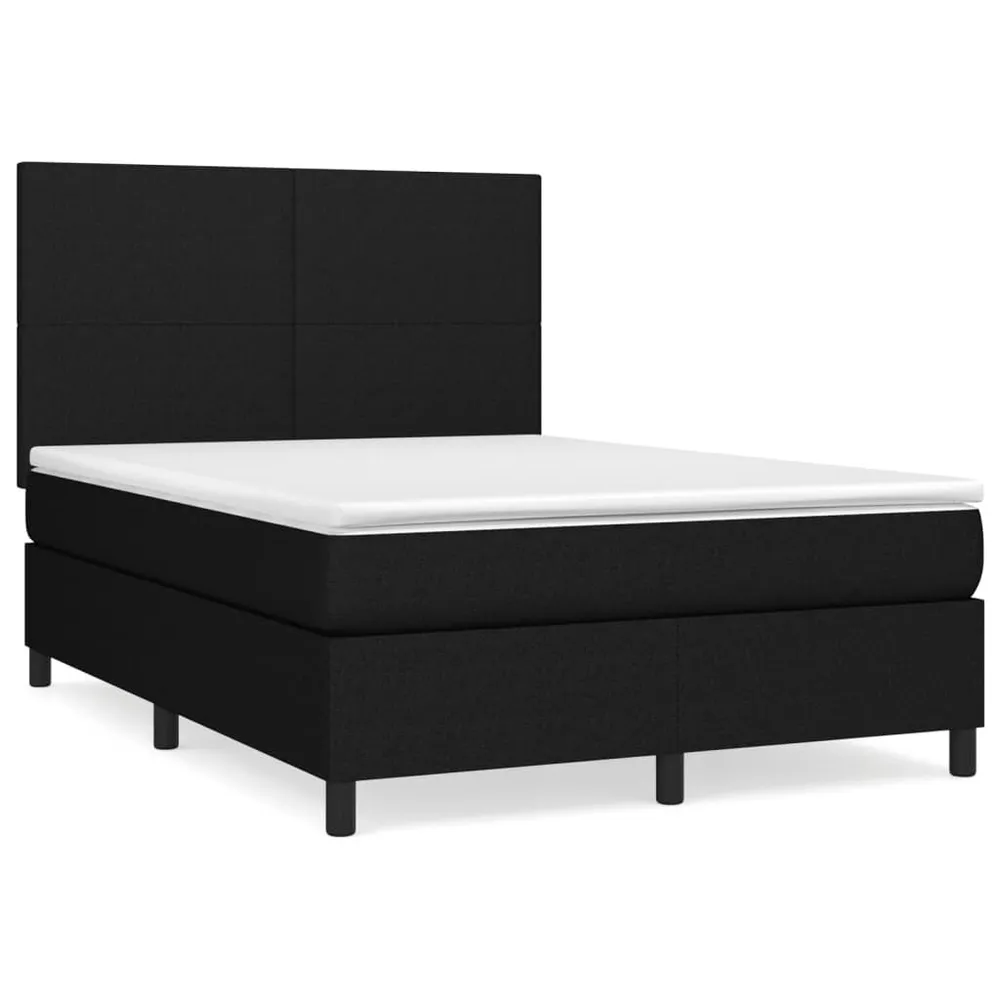 Cama Baú Cama com molasemcolchão 140x200 cm tecido preto
