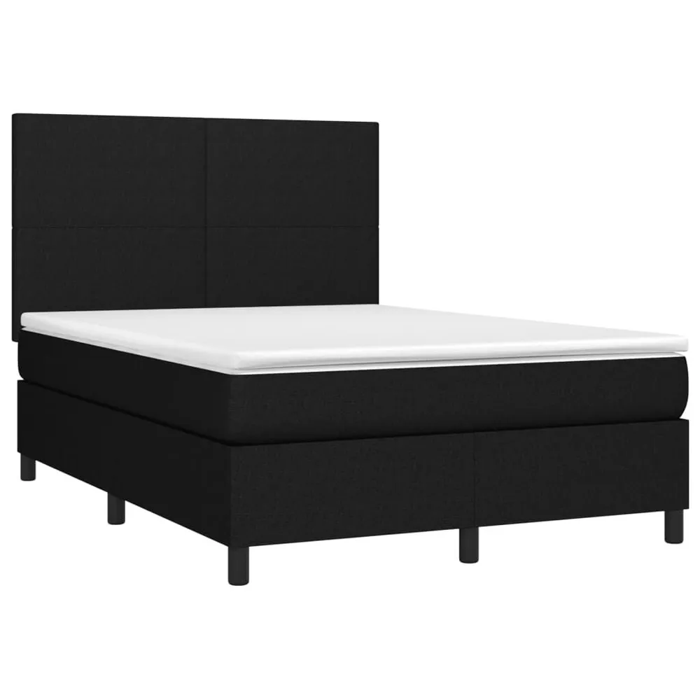Cama Baú Cama com molasemcolchão 140x200 cm tecido preto