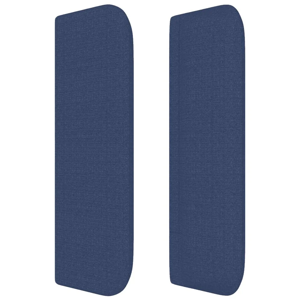 Cama com molasemcolchão 100x200 cm tecido azul Fácil Montagem