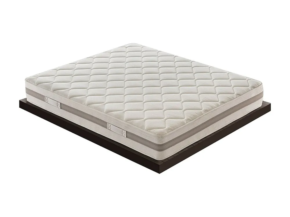 Colchão 900 Molas ensacadas e viscoelástico 9 zonas de conforto Altura 22 cm 140x200 Tecido Resistente