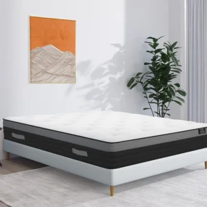 Colchão de molas ensacadas AIRPLAY YSMÉE espess. 24 cm - 140 x 190 | Design Escandinavo |