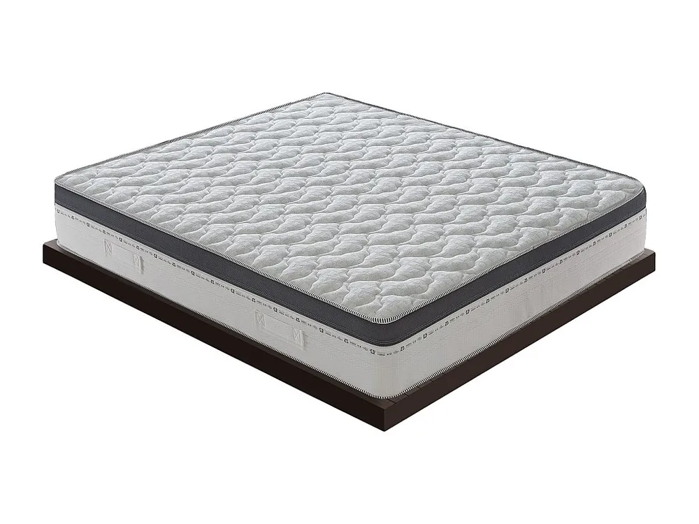 Mesa de Cabeceira Colchão de molas ensacadas e viscoelástico - 13 zonas de conforto - 27 cm de altura 100x200