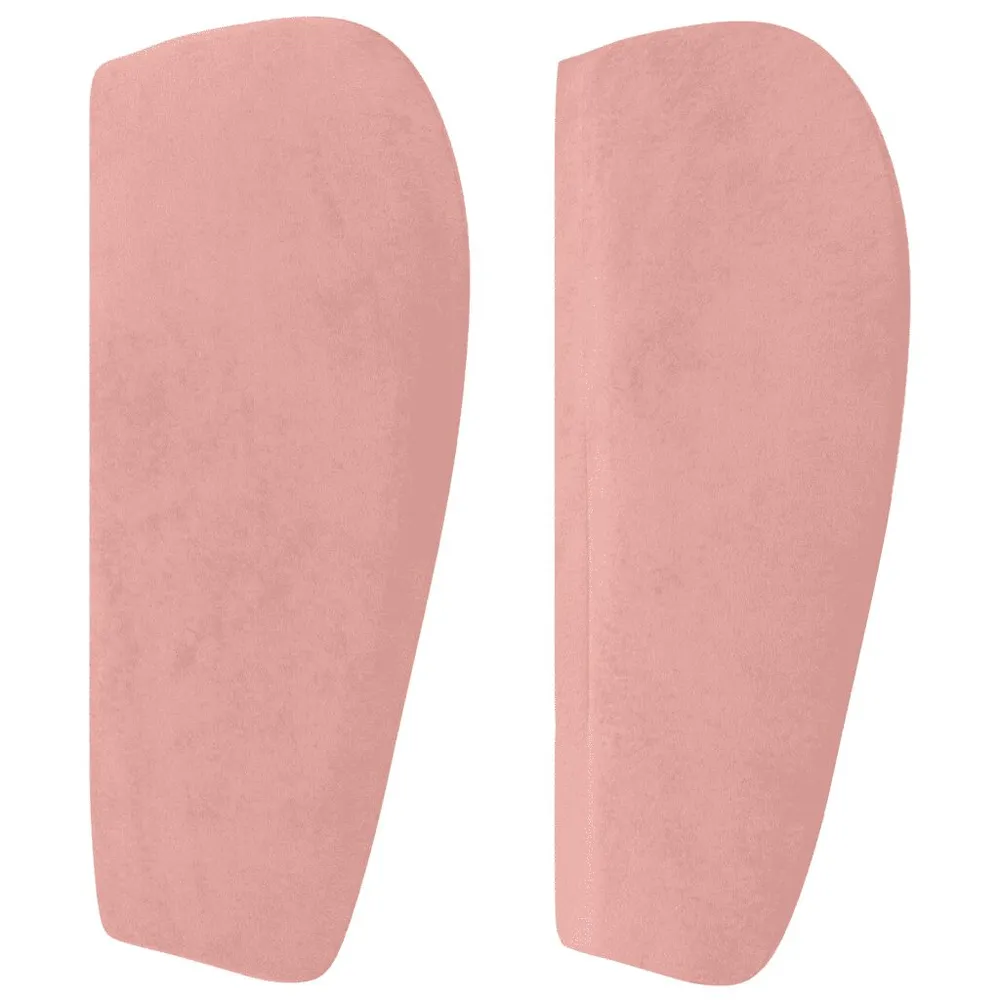 Premium Cama com molasemcolchão 140x200 cm veludo rosa