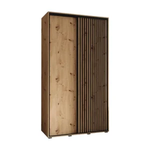 Armário SAPPORO 1 com portas de correr 205,2/140/45 2 puertas (artisan/artisan)