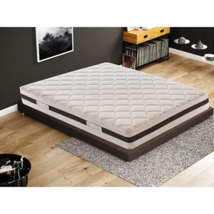 Colchão 900 Molas ensacadas e viscoelástica 9 Zonas de conforto Altura 22 cm 135x200
