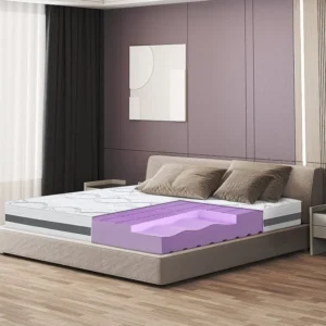 Colchão de quadrado e meio 120 x 185 Memory | Qualidade Seleto | altura 25 cm | Fabricado em Itália