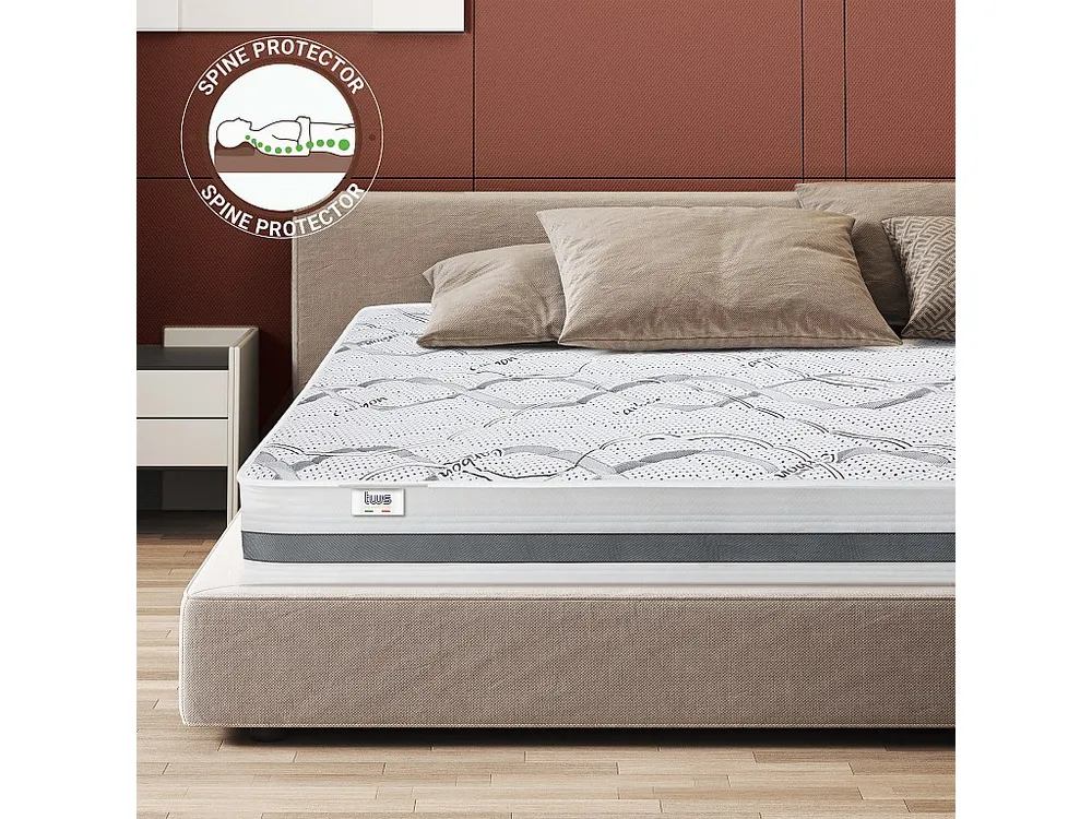 Colchão de quadrado e meio 135 x 195 Memory Foam | Qualidade Exclusivo | altura 27 cm